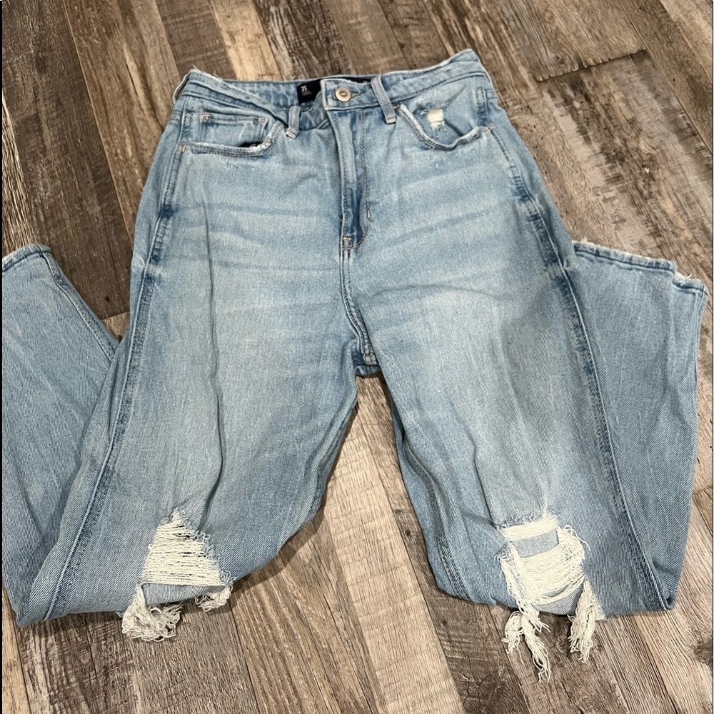 Ripped jeans; Hollister